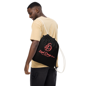 "Legal Drugs" Organic cotton drawstring bag