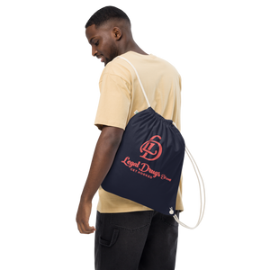 "Legal Drugs" Organic cotton drawstring bag